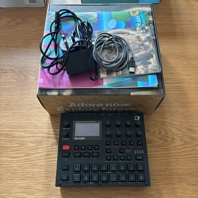 Elektron Syntakt 12 Track Drum Computer & Synthesizer 2022- Present - Black