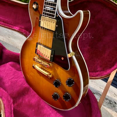 ✮INCREDIBLE✮DREAM Vintage 1999 Gibson Les Paul Custom✮HONEYBURST✮OHSC✮TIMEWARP ! image 11