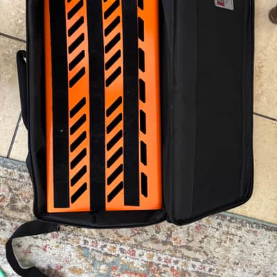 Gator GPB-BAK-OR Large Aluminum Pedalboard with Carry Bag 2010s - Orange image 1