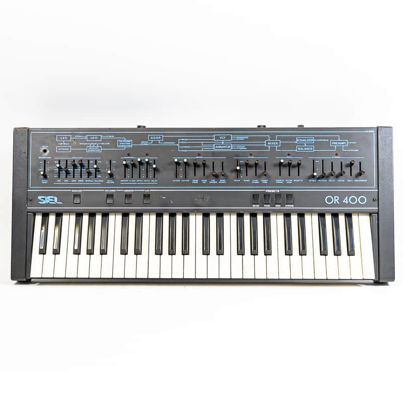 80s Siel OR400 Orchestra 2 *RARE* Analog String/Piano/Brass/Wind Synthesizer Organ - Lush Otherworldly Tones image 1
