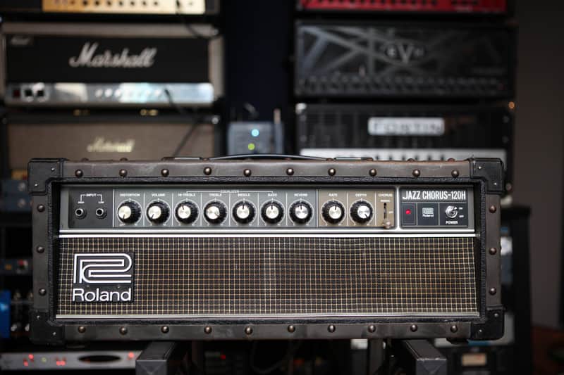 Roland JC-120H Jazz Chorus 120-Watt Guitar Head 1984 - 1990 - Black image 1