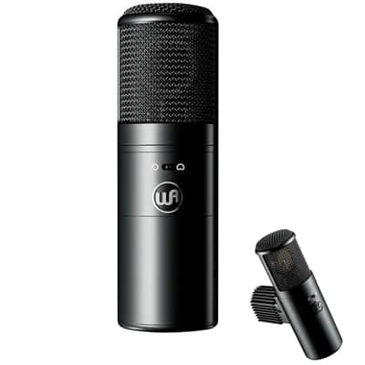 New - Warm Audio WA-8000 Large Diaphragm Tube Condenser Microphone Black image 1