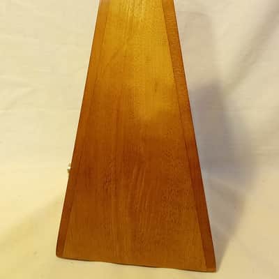 Fully Restored Vintage Seth Thomas Metronome No 10 Mid 1970s Birdseye Golden Maple, Serviced, Solid Brass Trim image 7
