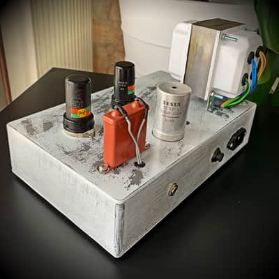 Boutique pure tube Preamp handmade point to point with nos RCA tubes and paper in oil capacitors image 5