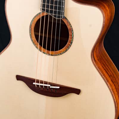 Lowden S-50C Cocobolo and Alpine Spruce with Bevel and Maple Neck NEW image 9