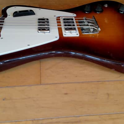 Ibanez Thunderbird Bass c. 1970 2 Color Sunburst image 8