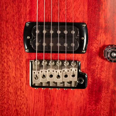 PRS SE CE 24 Solid Body Electric Guitar - Vintage Cherry with Gig Bag image 10