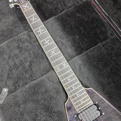 ESP LTD Ninja-600 Michael Amott Signature with Case - See Thru Black image 3