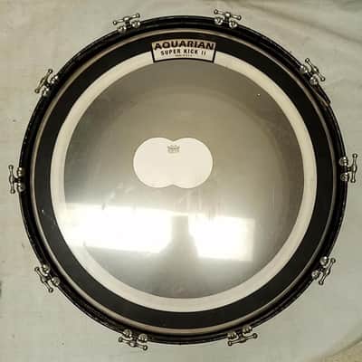 Slingerland 14x24" Bass Drum 40s Chrome 3Ply African Mahogany Vintage Radio King image 10