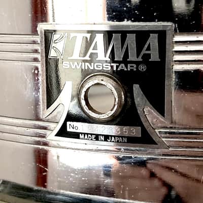 1980's Tama Swingstar Steel Snare - 14"x5.5" - Made in Japan image 2
