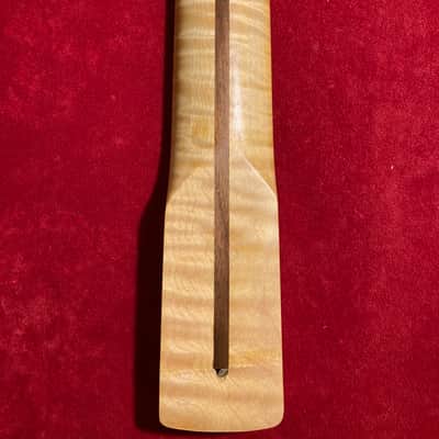 Unbranded Quality One Piece S Style Flame Maple Neck Laquered #1 image 6