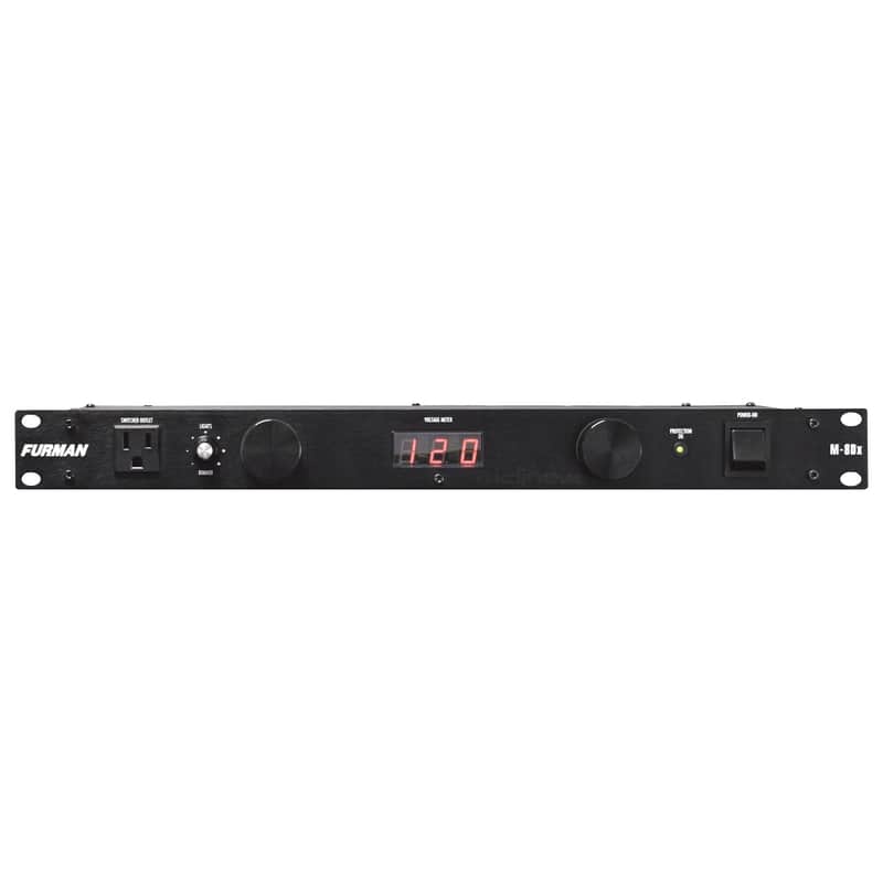 Furman M-8Dx Power Conditioner with Lights & Digital Meter | Reverb