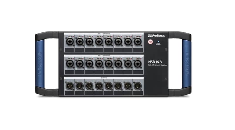 PreSonus NSB 16.8 16x8 AVB Network Stagebox 2018 - Present - Black image 1