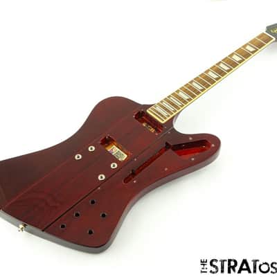 USED Epiphone Firebird BODY & NECK Guitar Parts Mahogany Wine Red