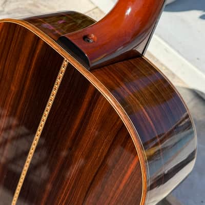 2012 Thomas Rein RJN5 Premium Boutique Acoustic Guitar Lutz Spruce / Malaysian Blackwood image 3
