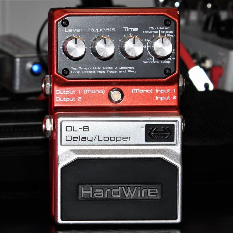 Hardwire DL-8 Stereo Delay & Looper | Reverb
