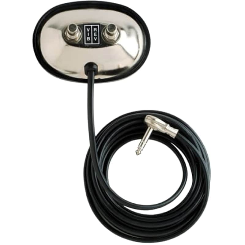 Footswitch Box - Fender, Two Button (Vibrato, Reverb), Vintage image 1