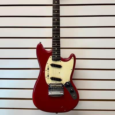 Fender Mustang Electric 1965, Red with Hardshell Case - Pre Owned image 6