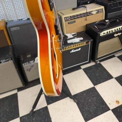 Dean Colt FM 2010s - Trans Amber Cherry Burst w/ Piezo image 10