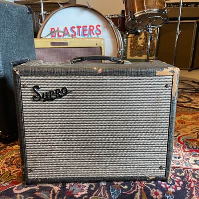 1965 Supro 1605R vintage w/ reverb, serviced, Valco Chicago 35, Mike Ness, Social Distortion image 1