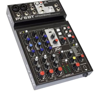 Peavey PV 6 BT 6 Channel Compact Mixer with Bluetooth image 4