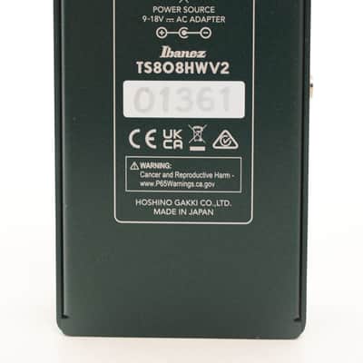 Ibanez TS808HWV2 Hand-Wired Tube Screamer 2025 Green image 8
