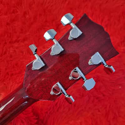 Very Rare Morris SG Deluxe (H.S. Anderson) 1973 - John Cipollina Clone? - Bigsby Style Tremolo - Original Maxon Humbuckers - Cherry Finish - Made In Japan MIJ image 16