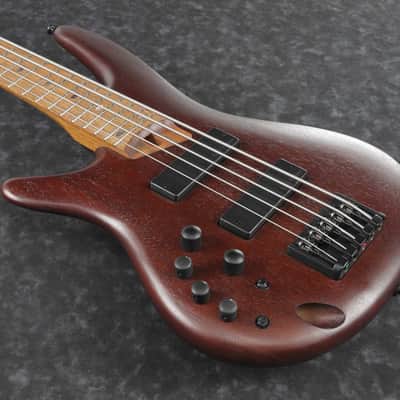 Ibanez SR505EL-BM SR Electric Bass 5-String Lefty - Brown Mahogany image 9