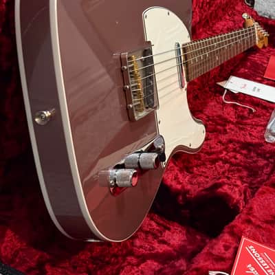 Fender American Original '60s Telecaster with Rosewood Fretboard 2020 - 2022 - Burgundy Mist Metallic image 3