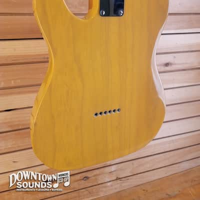 1996 Fender AVRI American Vintage '52 Telecaster Reissue with Fender G&G-style Tweed Hard Case - Nitrocellulose Butterscotch Blonde, CoA, 7lbs 14oz image 8