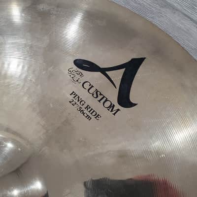 Zildjian 22" A Custom Ping Ride Cymbal Bild 3