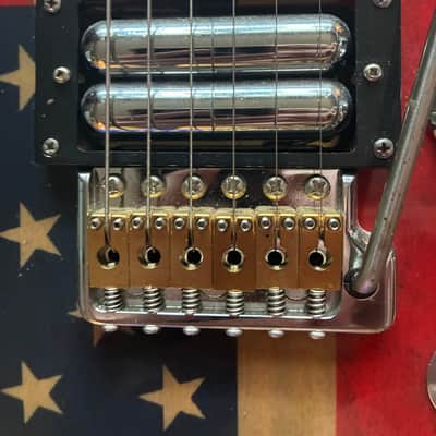 Fender Squire American flag Stratocaster 2023 - American flag image 6