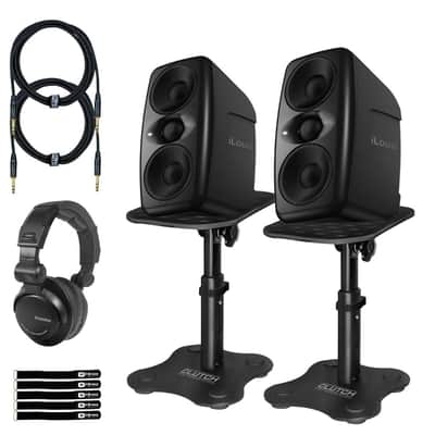 IK Multimedia iLoud MTM Compact Studio Recording Monitors Pair w