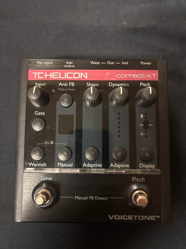 TC Helicon VoiceTone Correct XT | Reverb