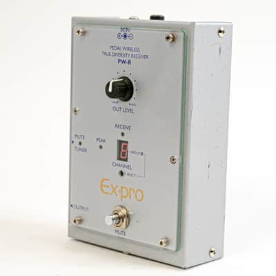 Ex-Pro PW-R Pedal-Format Wireless Guitar Receiver - Rugged Wireless Reliability image 3