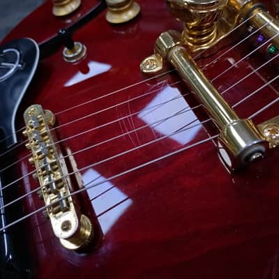 Epiphone Riviera Custom P93 2016 - Wine Red image 6