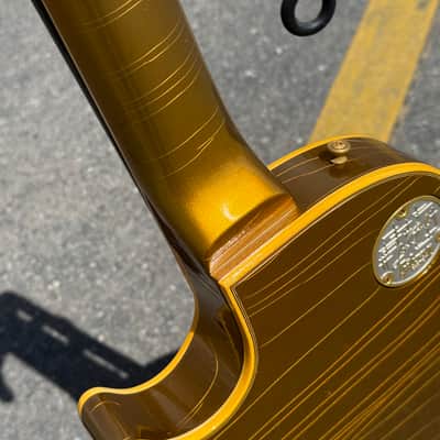 Gibson Custom Shop 1968 Les Paul Custom Double Gold Bigsby Murphy Ultra Light Aged New Unplayed Auth Dlr 10lb 8oz #968 image 5