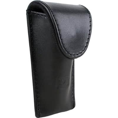 Protec L203 Small Brass Leather Mouthpiece Pouch Black image 1