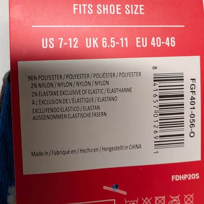 (4) Fender Stratocaster Guitar & Precision Jazz Bass SOCKS (Brand New in Package) image 7