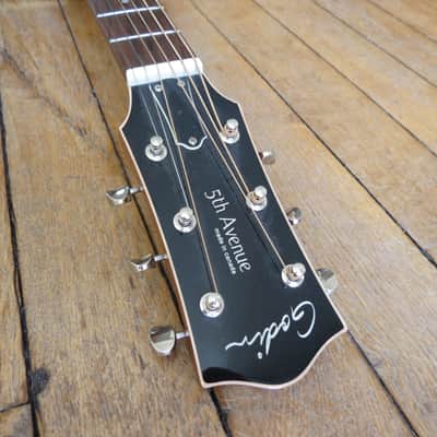 Godin 5th Avenue Acoustic Archtop 2010s Black image 7