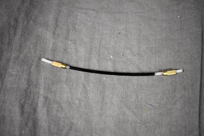 German-Made 1271J Violin Tailpiece Adjuster (NOS - 1/4 to 1/16 size) image 1