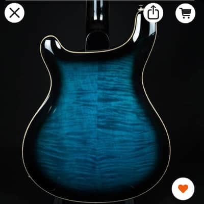 PRS SE Hollowbody II Piezo 2024 - Peacock Blue image 12