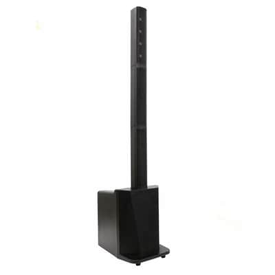 Powered Portable Column Array PA System - 4x3 Column Speaker & 10 Inch Subwoofer image 1