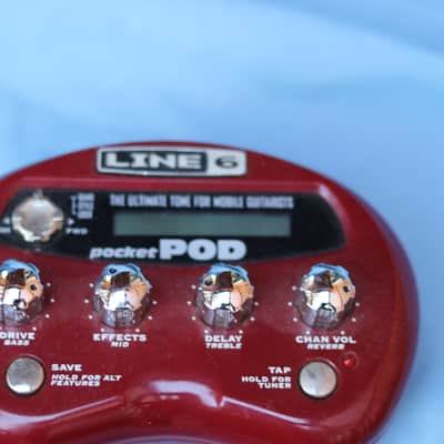 Line 6 pocket pod - red image 1
