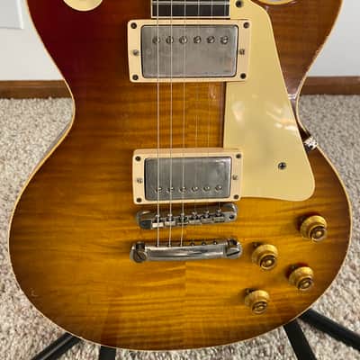 Gibson Custom Shop Murphy Lab Jason Isbell “Red Eye” '59 Les Paul Standard Reissue 2024 - Red Eye Burst image 2