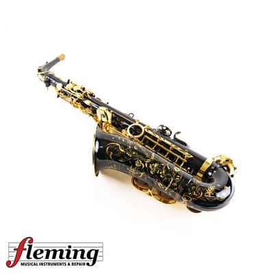 Henri Selmer Paris Super Action 80 Series II Alto Saxophone - Black Lacquer (Competition Demo / Open Box Model) image 10