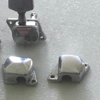 5 Vintage Style Electric Guitar Open Mounted Casing Gear Tuners Parts Headstock image 4