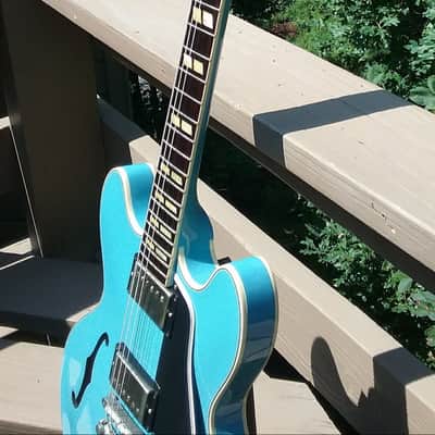 Gibson Memphis '64 ES-345 2016 - Frost Blue VOS image 5