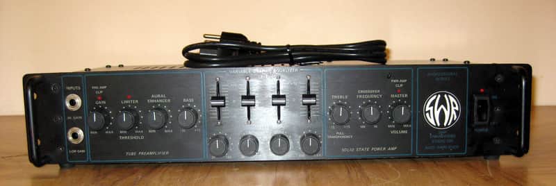 SWR Studio 220 Bass Amp Head Made in USA | Reverb