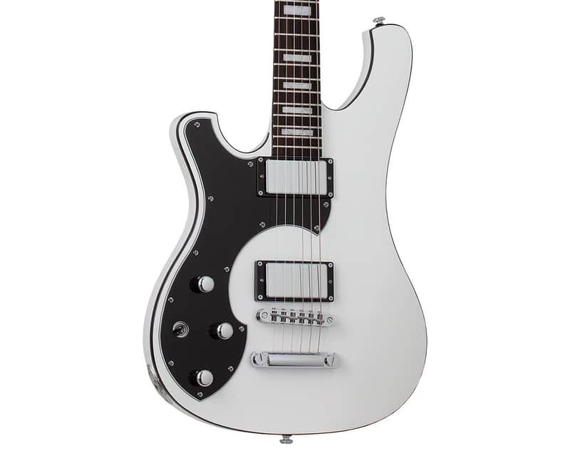Schecter Stargazer-6 Left Handed Electric Guitar - Gloss White - Open Box image 1